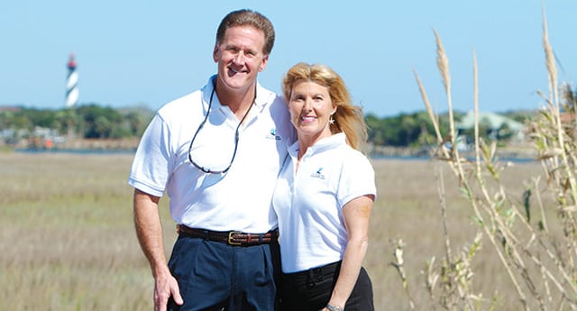St. Augustine Aquarium founders Shawn and Kathy Hiester